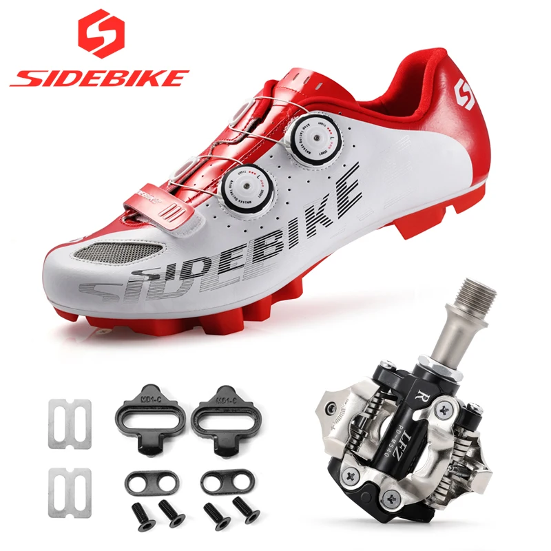 Sidebike Mtb Cycling Shoes Nylon Sole Breathable Selflocking Bike