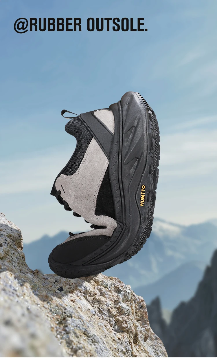 HUMTTO Atmungsaktive Laufschuhe Mann Walking Turnschuhe für Männer Designer Outdoor Sport Schuh Anti-rutsch Verschleiß-beständig Trekking Boot – Detail 6