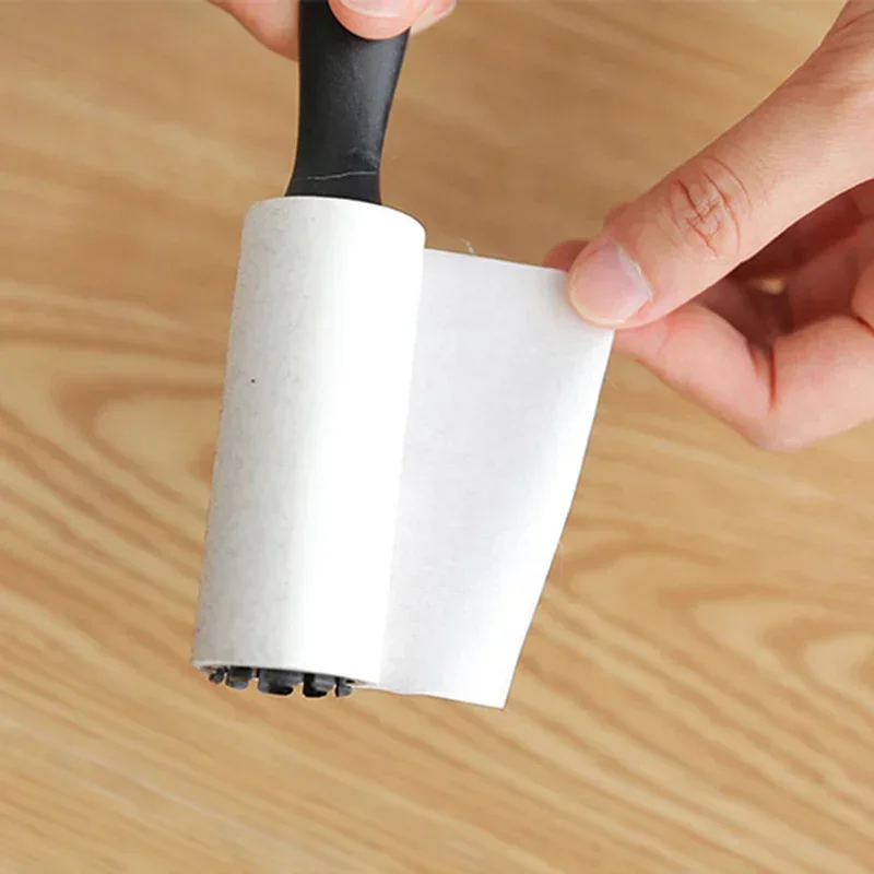 Mini Roller Dust Wiper Clothes Coat Sticky Lint Roller Clothes Cleaning Hair Remover Portable Replaceable Core Cleaning Tools 3
