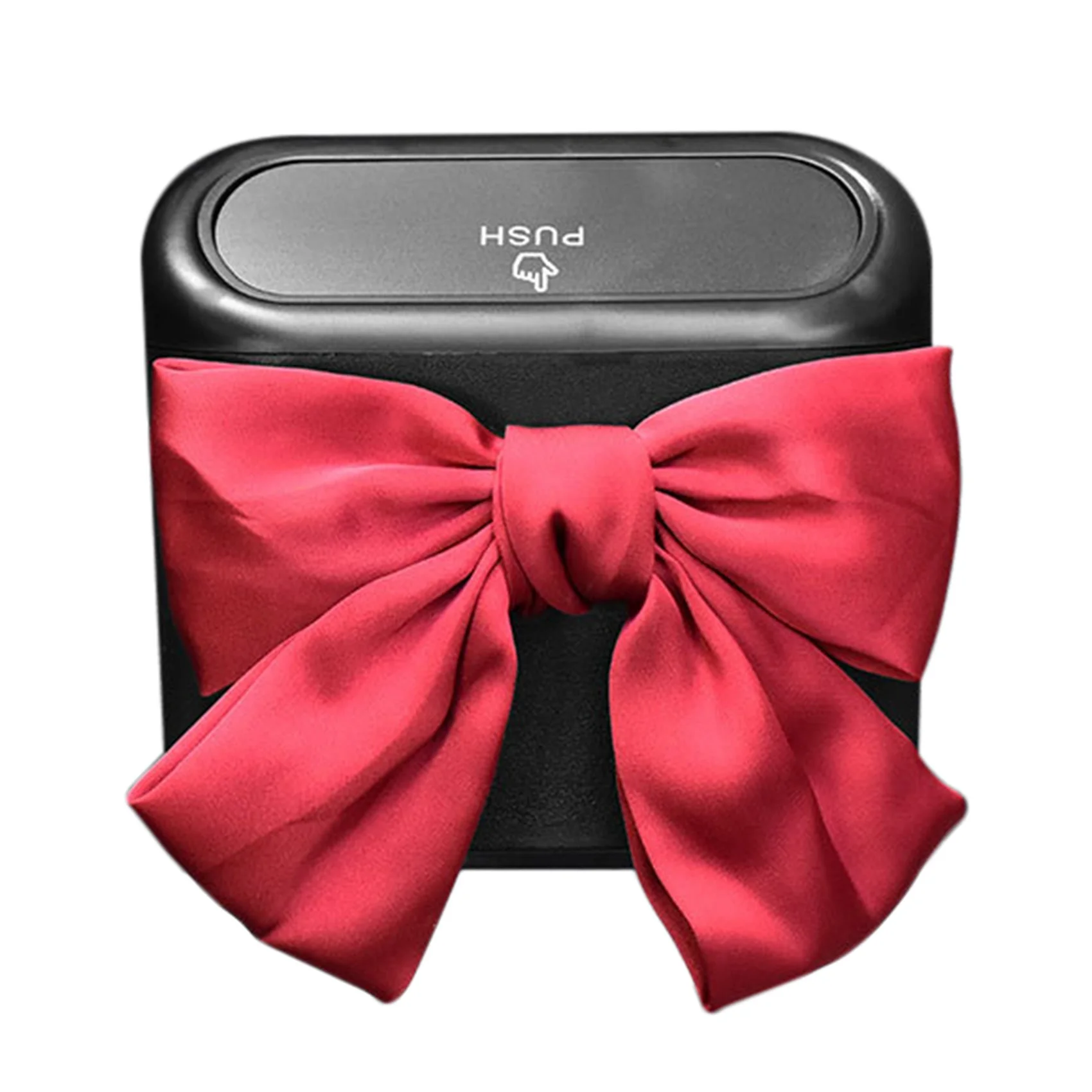 

Автомобильная мусорная корзина, бант, украшение, боковая дверь для мусора, коробка для хранения, пресс, мусорная корзина, аксессуары для салона автомобиля