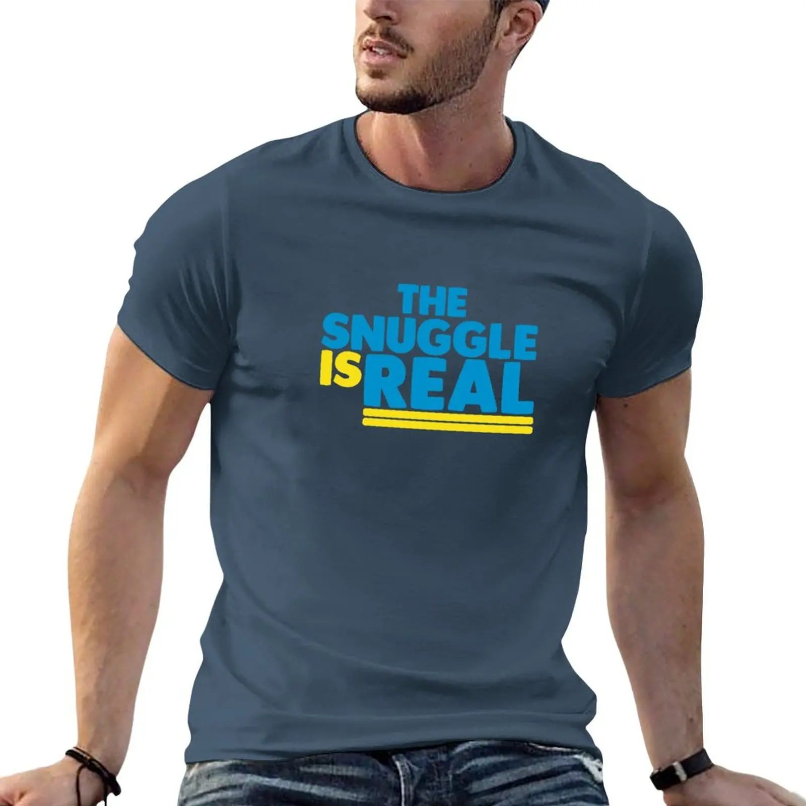 

The Snuggle is Real T-Shirt tops vintage oversized t shirts for men