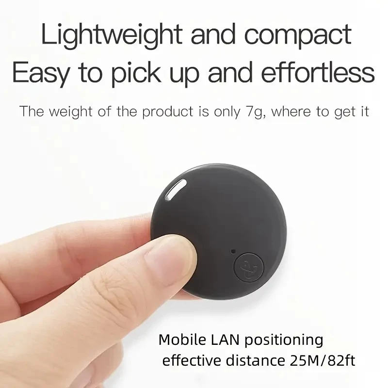 Smart Tracker GPS with Keychain for Wallets Keys Locate Track Belongings with Accuracy Ease