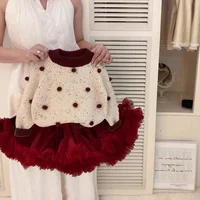 Thickened Autumn Winter Knitted Sweater for Girls Children Base Layer Shirt Fashionable Baby Girl Clothes from China