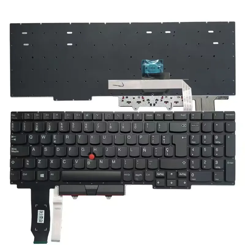 

New Latin/Spanish Keyboard For Lenovo Thinkpad E15 Gen 2 (Type 20T8 20T9 20TD 20TE) Laptop LA/SP Layout With Backlight