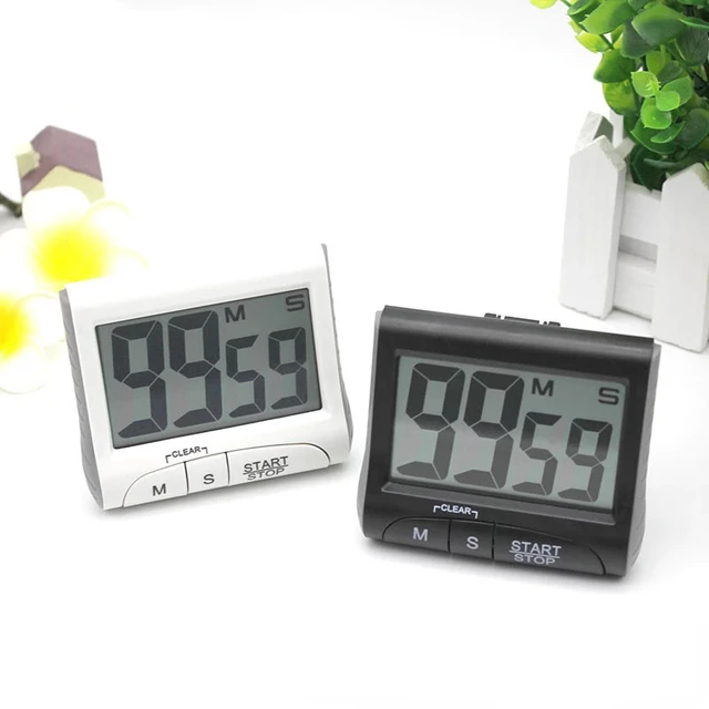 Multifunctional Kitchen Timer Alarm Clock Home Cooking Practical Supplies Cook  Food Tools Kitchen Accessories 2 Colors - AliExpress