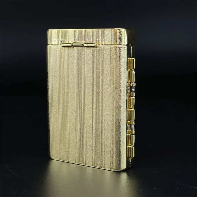 High Capacity Metal Hard Cigarette Case for 100's SizeWomen's Hand Rolled  Cigarette Shell Cigarillo Box