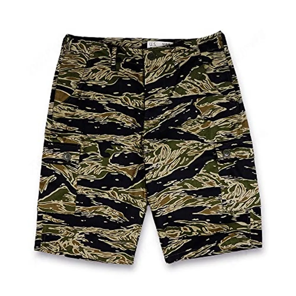 Tcu Tijger Patroon Shorts Amerikaanse Militaire Outdoor Slipje Retro