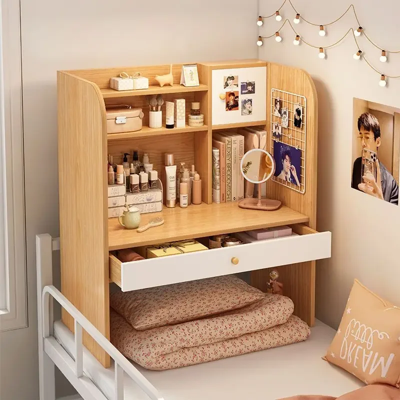 

Girl Mirrors Dressing Table Box Wood Woman Mdf Living Room Dressing Table Toiletries Toilet Penteadeira Bedroom Furniture