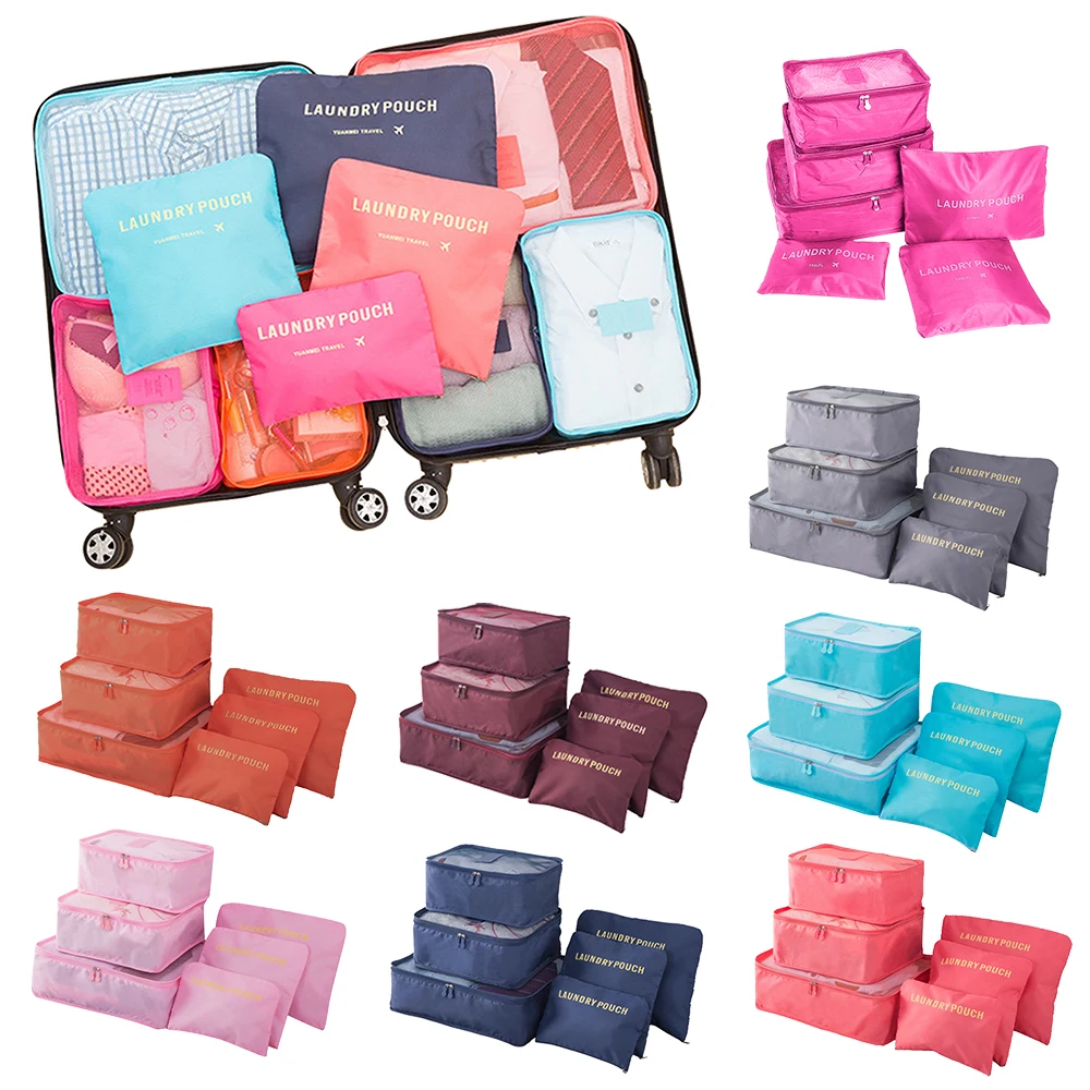 

Organizer Bag Set Pouch Tidy Shoes Travel Wardrobe Cube Storage Bag Organizer For Case Bag Packing Clothes Travel Suitcase