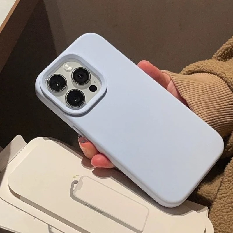 Enhanced Liquid Silicone Shockproof Case - Skin-Friendly and Durable Cover
