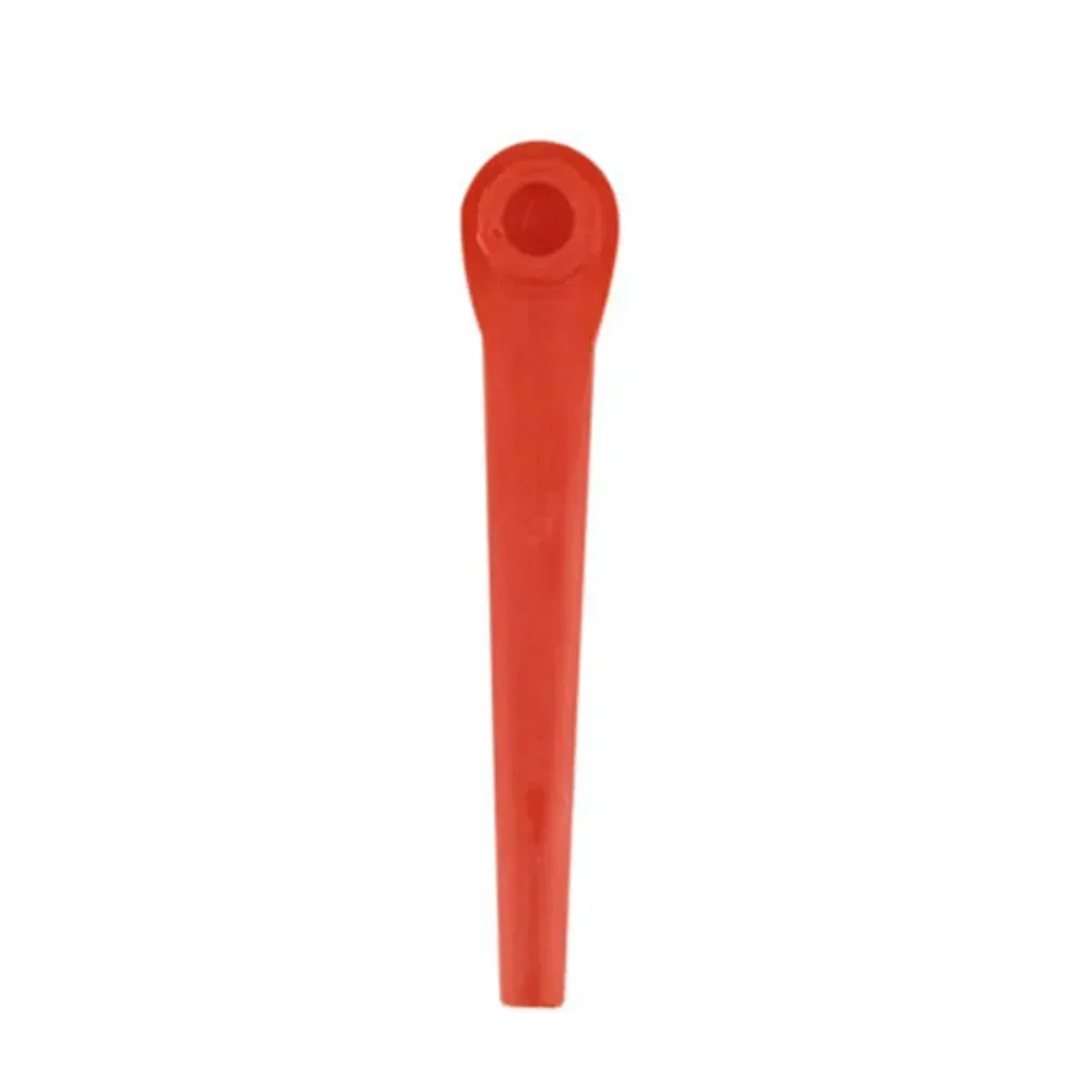 100Pcs Brushcutter Plastic Blades Grass Trimmer Head For GARDENA RotorCut ComfortCut AccuCut Strimmer Lawn Mower grass trimmer head grass trimmer lawn mower trimmer blade aluminum trimmer head grass trimmer line