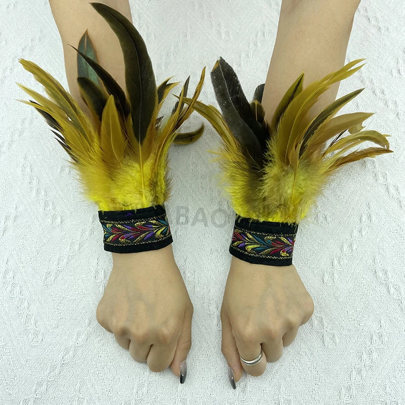 Unisex Natural Fur Wrist Cuffs