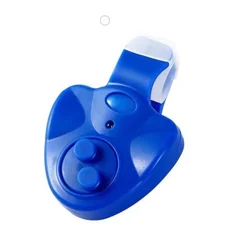 Electronic Fishing Bite Alarm with Loud Siren and Day/Night Indicator (Blue)