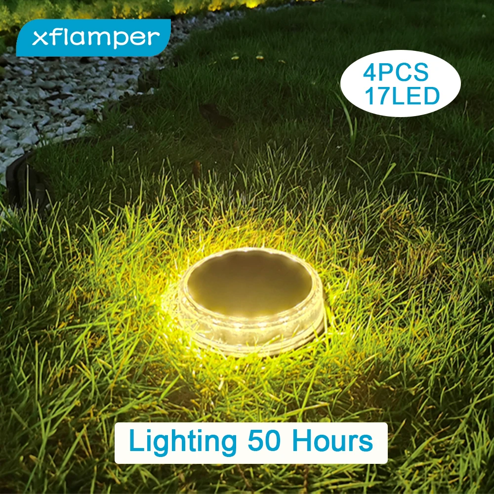 Led Solar Ground Lights Waterproof Solar Led Light Outdoor Solar