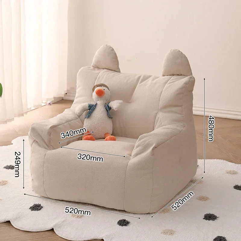 Fauteuille Enfant Bean Bag Kids Chair Kids Mini Children's Infant Bean Bag Chair Sofas Armchair Toddler Seats Armchairs