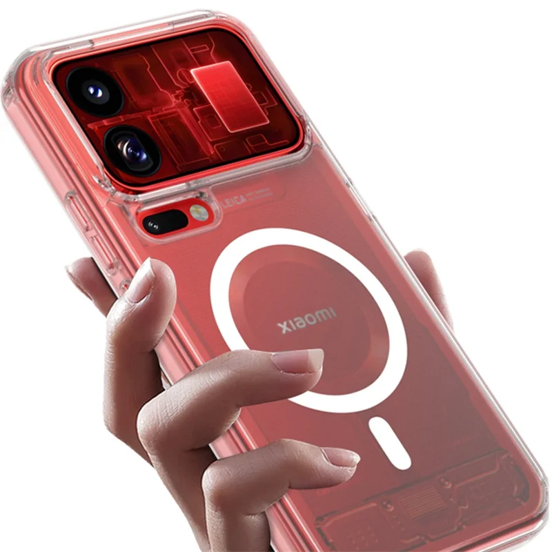 Xiaomi Mi 18 Pro Max Slim Clear Magnetic Protective Case