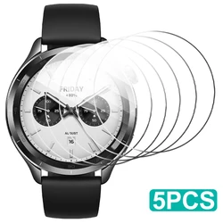 Premium Tempered Glass Screen Protector for Smartwatches - Anti - Scratch Film (5Pcs)