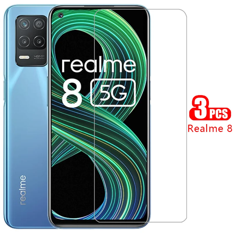 

Защитное закаленное стекло для realme 8 4g 5g, Защита экрана для realme8, пленка для телефона, стекло для realmi realmi8 reame relme real me mi