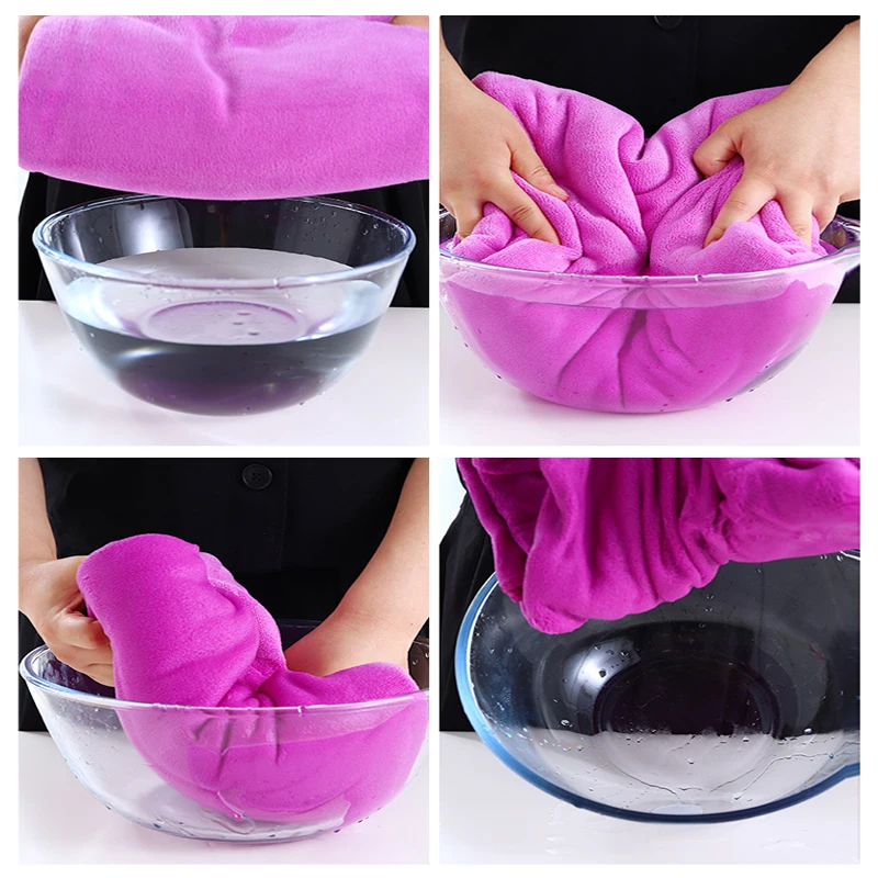 Beauty Salon Towel Oversized Beauty salon towels bed sheets hotels water absorbing and quick drying large soft towels and do not shed hair