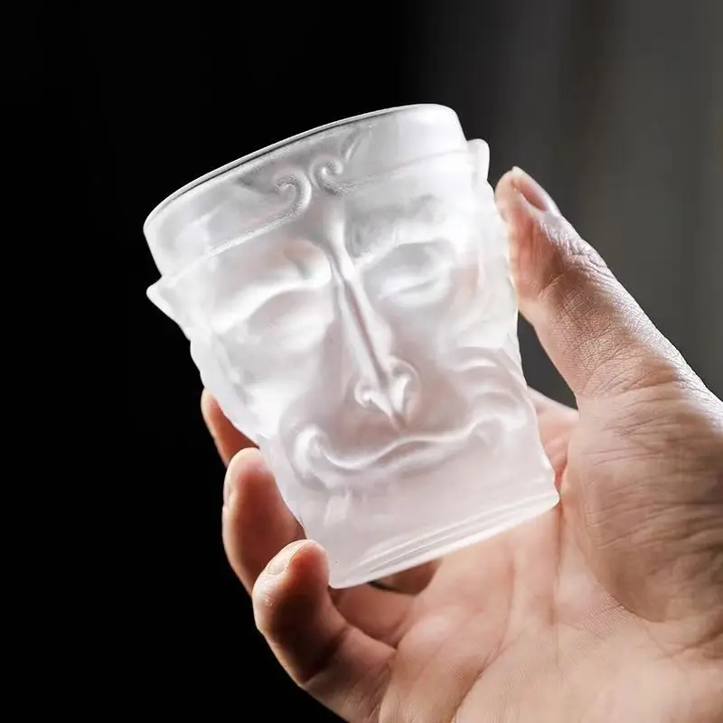 Game Black Myth Wukong Glass Cup Chinese Monkey King Goku Coffee Milk Mug Monkey King Creative Beer Whiskey Glasses Drinkware