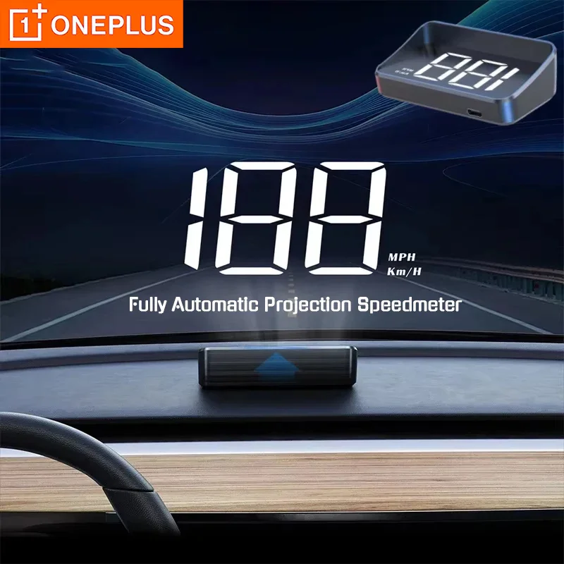 Speedometer HUD Head-Up Display with GPS Compass & Windshield Projection