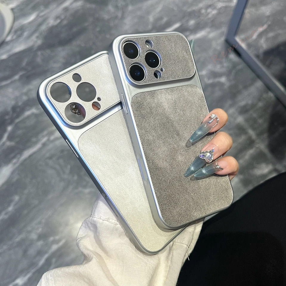 Luxury Canvas Phone Case For Iphone Shockproof Protective Cover_voghion.com