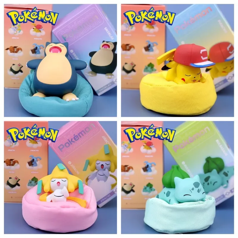 

Pokemon Pikachu Bulbasaur Figures Toys Sleep Starry Dream Series Action Figure Student Decoration Children Cartoon Birthday Gift