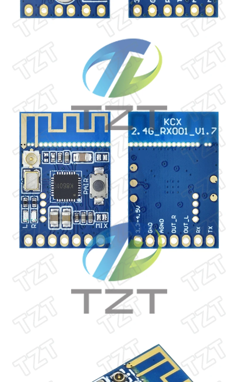 2,4G Drahtloses Mikrofon-Audiosignal-Transceiver-Modul 3,3-5,0V Empfangs- und Sendemodul – Detail 10