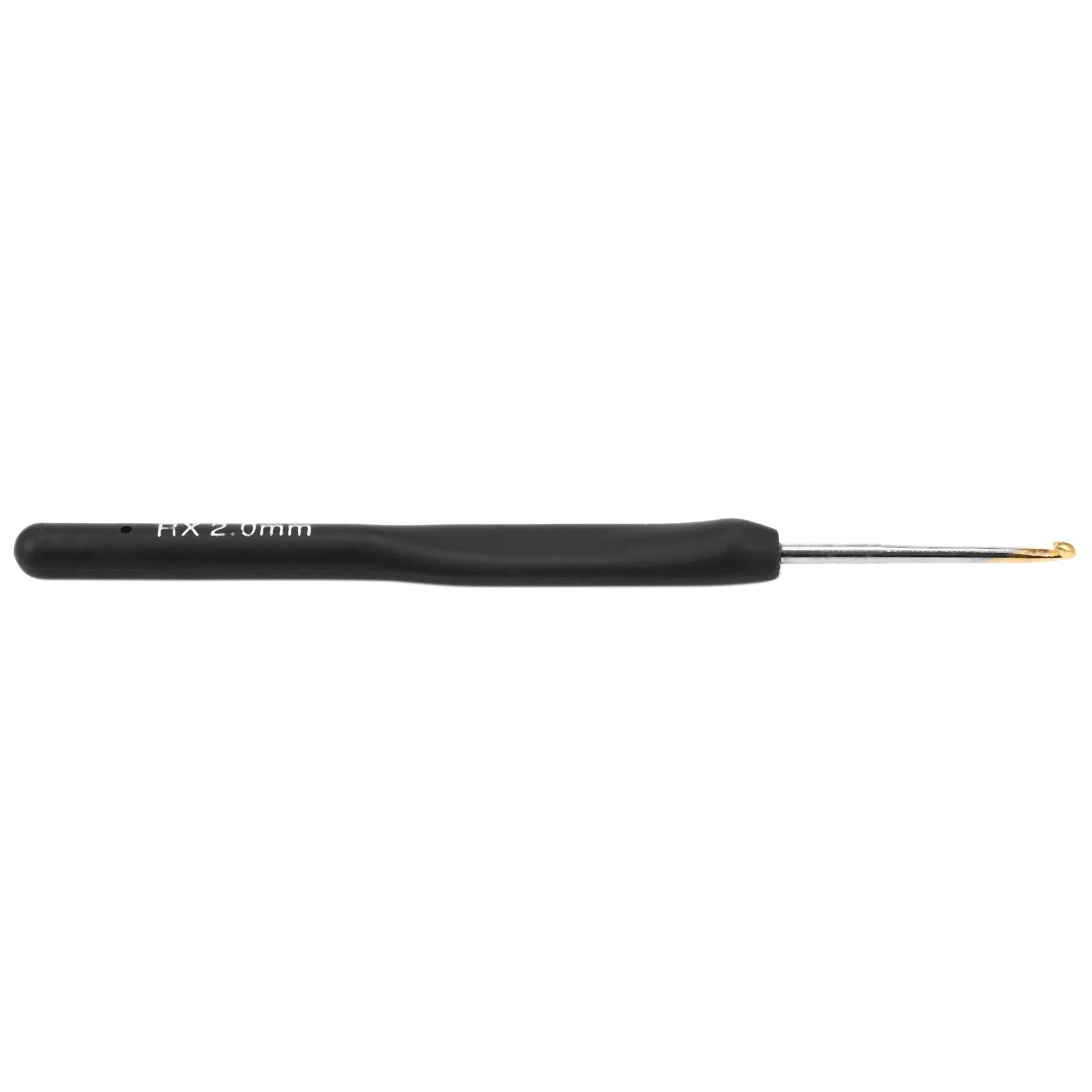 8Pcs / set Black Knitting Needles Plastic Handle Crochet hooks Knit DIY Craft Loom Tool Weaving Kit Braid crochet hooks hair extensions tool