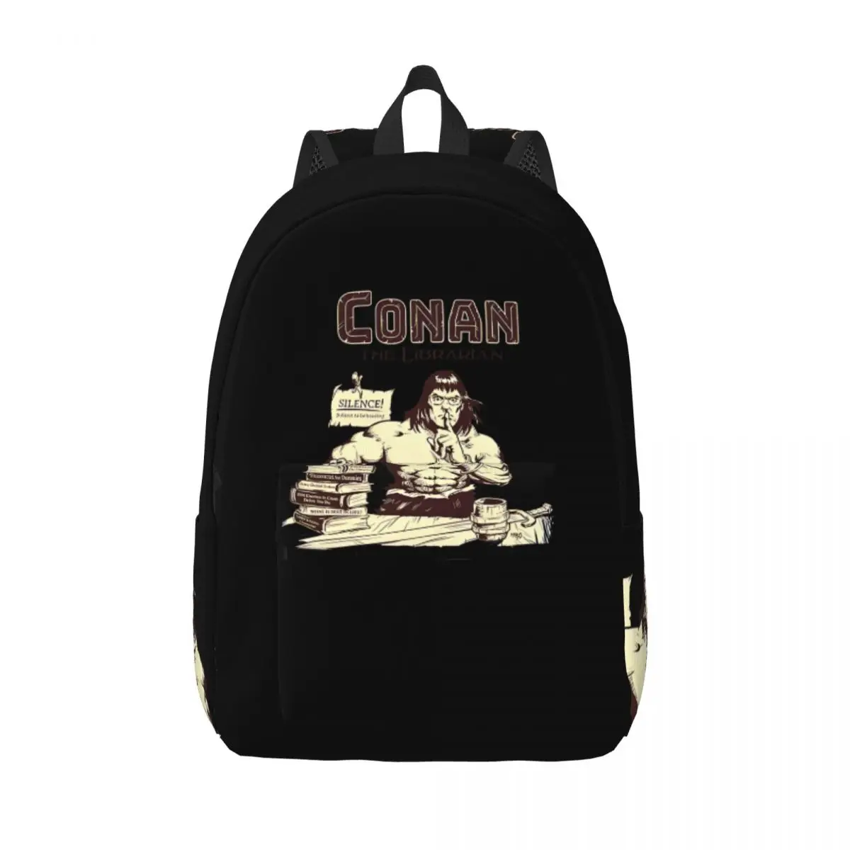 

Rucksack Book Multi Compartment C-Conan The Barbarian Couple Birthday Gift Dual-Use Daypack Weekend Picnic
