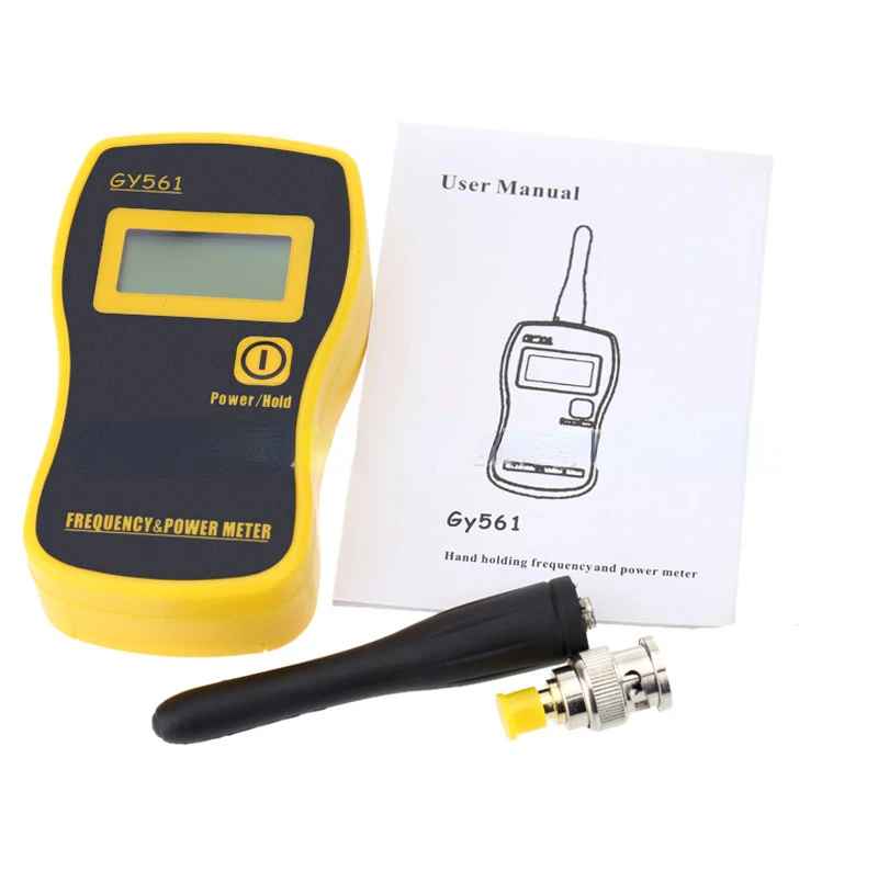 GY561 Portable Handheld Frequency Meter Power Measurement Instrument Interphone Frequency Meter GY561 Send to Test Line