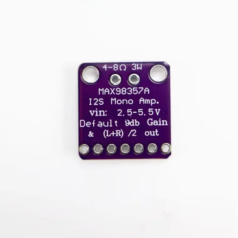 New High Quality MAX98357 MAX98357A I2S 3W Class D Amplifier Breakout Interface I2S DAC Decoder For Audio image 6