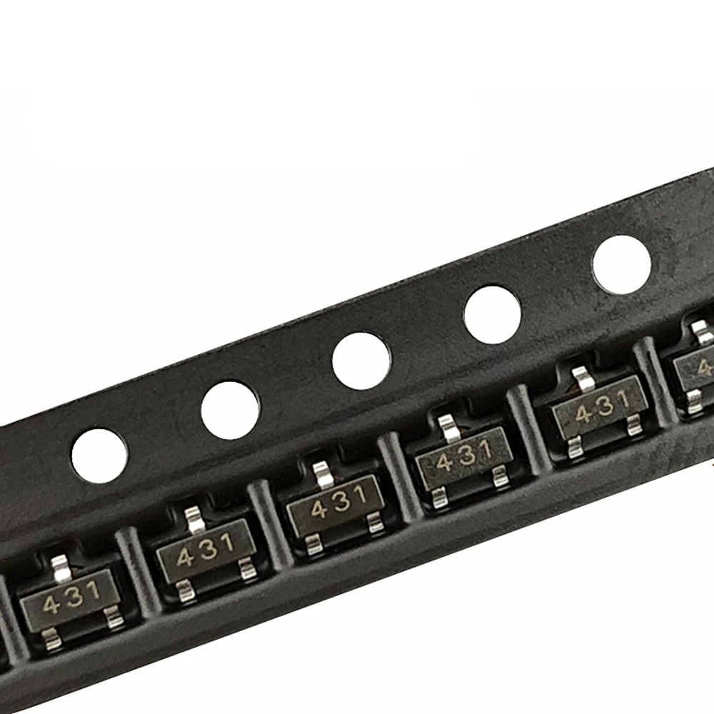 TL431 SOT-23 SMD voltage regulator IC 0.5% (Marking 431) 100pcs voltage regulator ic