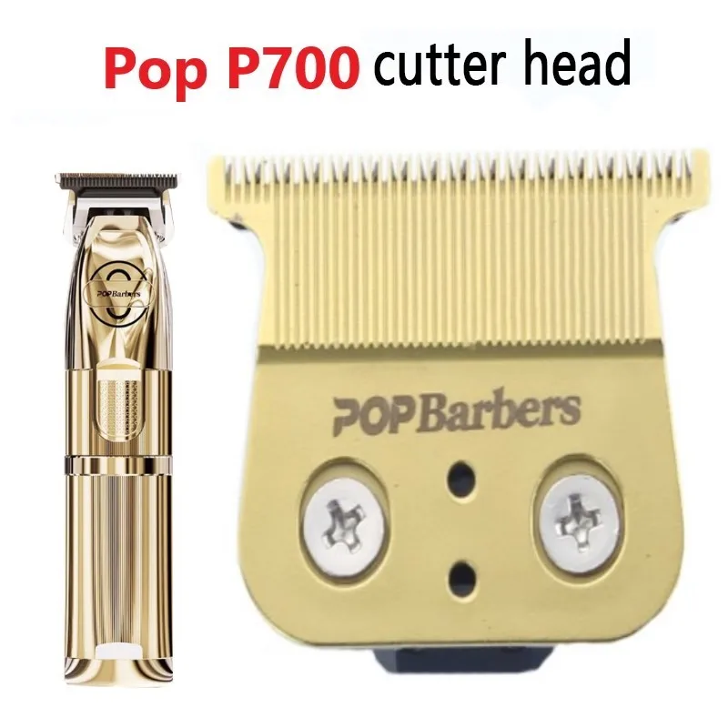 Original Hair Clipper Blades Replaceable Metal Scissors Adjustable Trimmer 0mm Blades for POP Barber P700