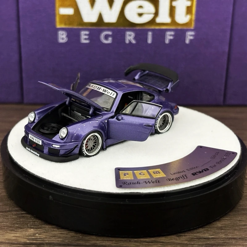 【開封品】1/64 RWB 930 Star Model Porsche RWB 930 GT Wing NFS White Livery 1:64