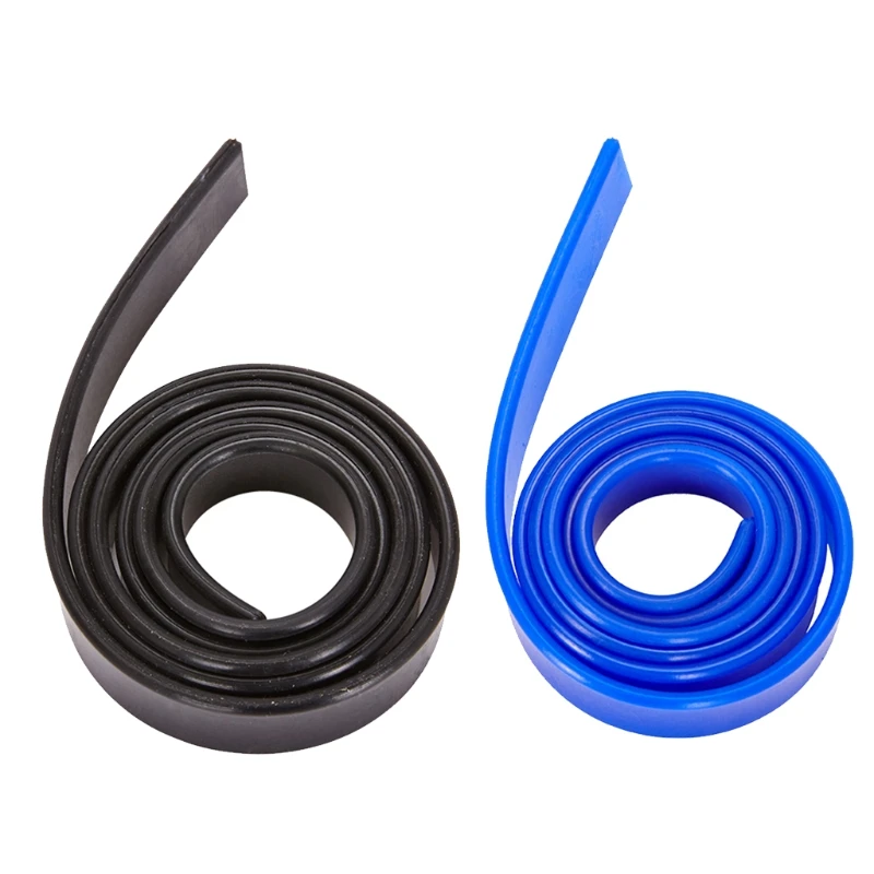 Window Squeegee Refills Replacement Squeegee Rubber Window Cleaning Tool Part Shower Cleaner 2 Colors Bathroom Glass