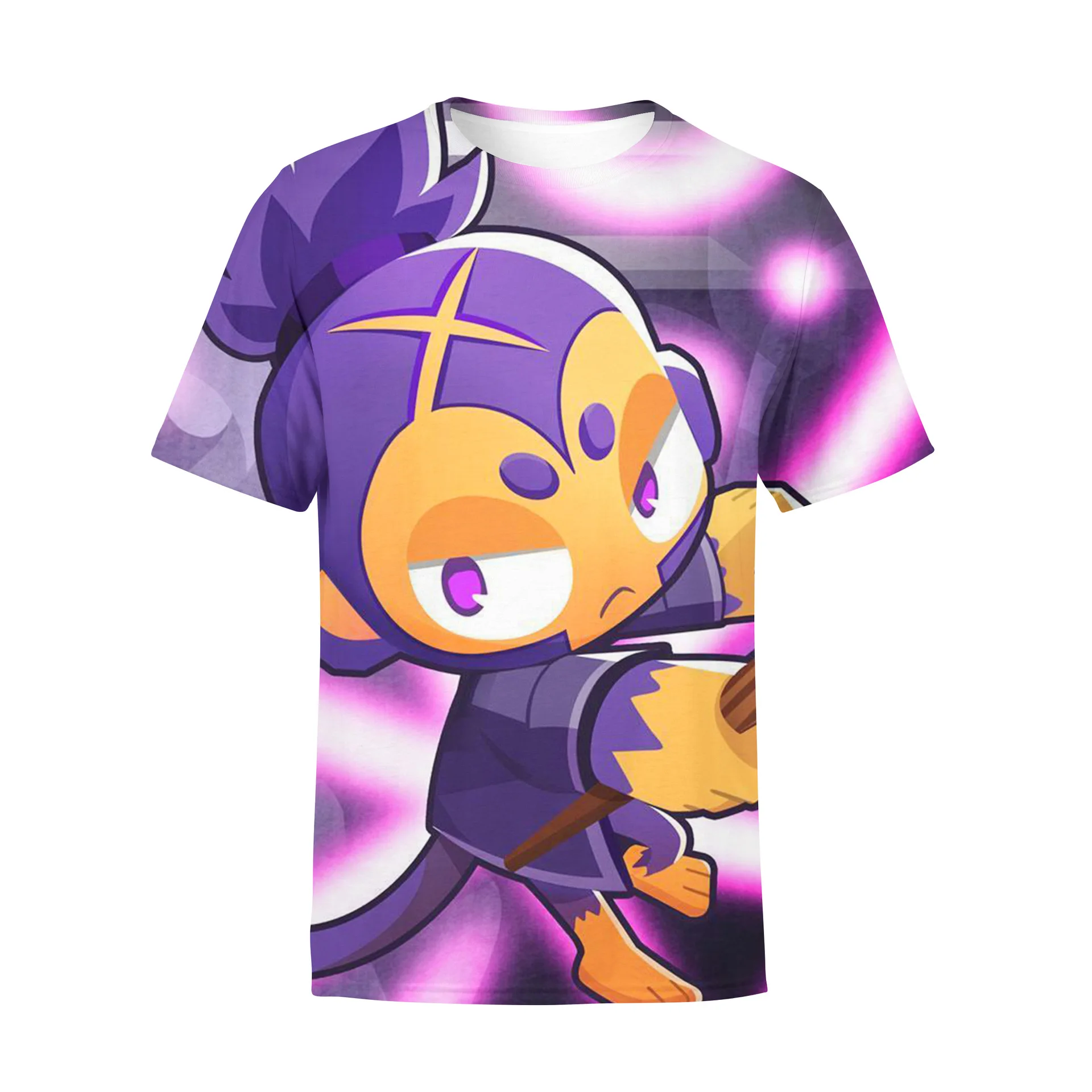 Balloon Tower Defense BLOONS TD6 Loose Breathable Men's and Women's T-shirt 3D Printing 4