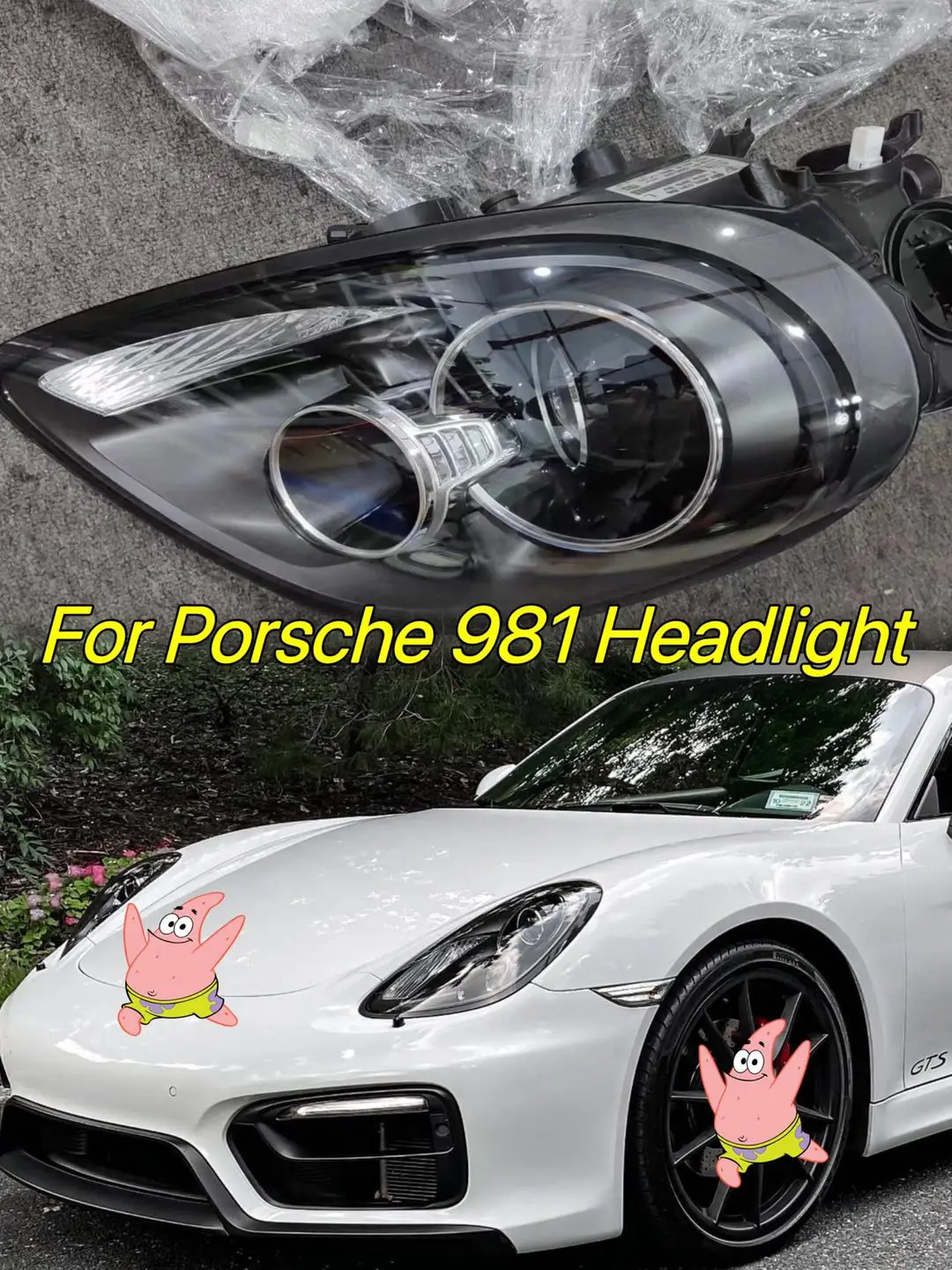

Для Porsche 981 cayman передняя фара в сборе