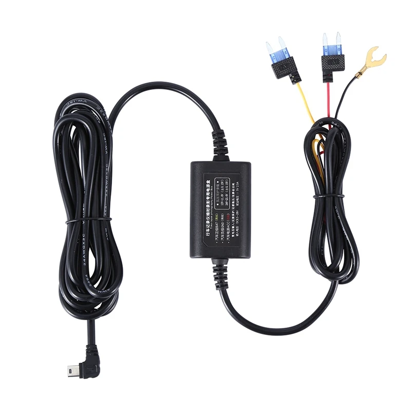 Car Surveillance Cable for 70Mai 4K A800S A500S D06 D07 D08 M300 Hardwire Kit 24H Parking Monitor