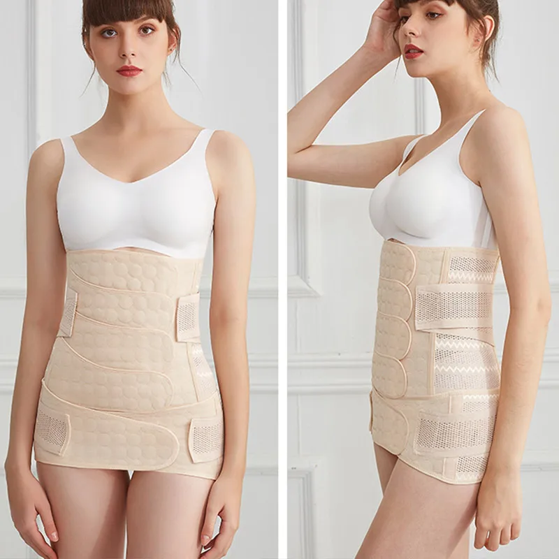 Belly Band After Pregnancy Belt Maternity Postpartum Corset Set Shapewear Corset  Girdle Slimming Bandage Band Waisr Trainer