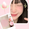 Blush Stick Soft Sponge Blusher Beauty Wand Highlighter Blush With Cushion Liquid Face Bronzer Wand Stick Applicator Makeup 4