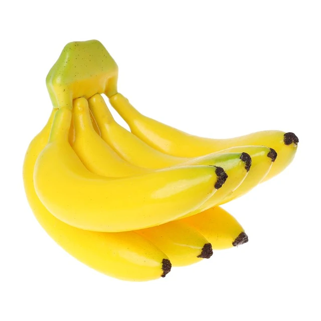 9 Inch x 6 Inch Artificial Banana Bunch - Amazing Produce