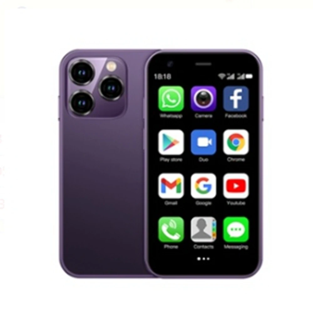 Mini Smartphone Android 8.1 2GB+16GB 3.0 Inch 3G Network Child Phone Quad Core