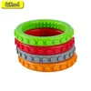 Sensory Chew Wristband Chewy Kids Silicone Biting Circle Teether Toy, Silicone Teether for Children with Autism Teething Toys 1