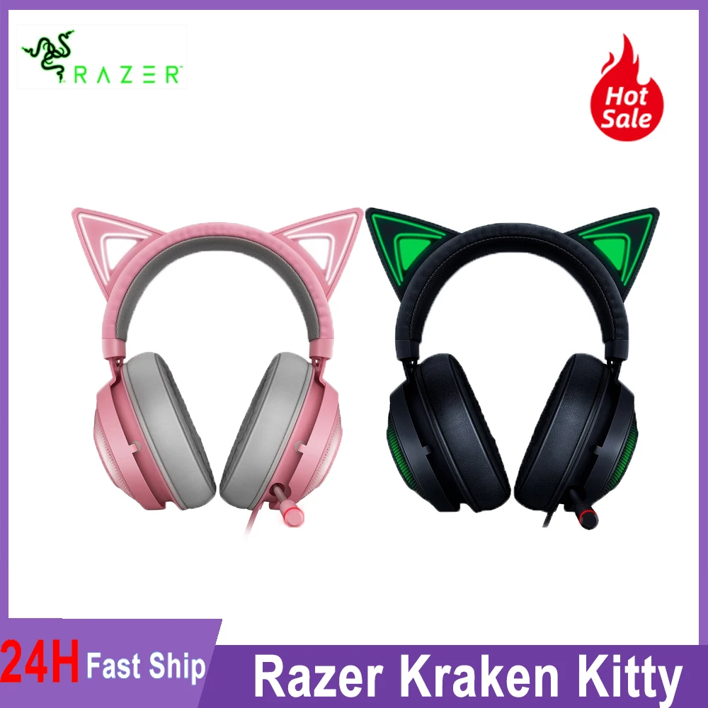 Razer Casque Gaming Kraken Kitty Ed. - Quartz