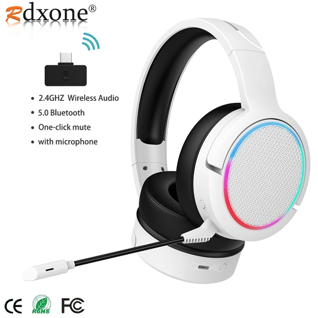 Auriculares inalámbricos X5 Pro con Bluetooth 5,0, dispositivo de audio  para PS5, ordenador, USB, 2,4G, para videojuegos, PS4, con micrófono ligero  para móvil, Xbox, PC - AliExpress