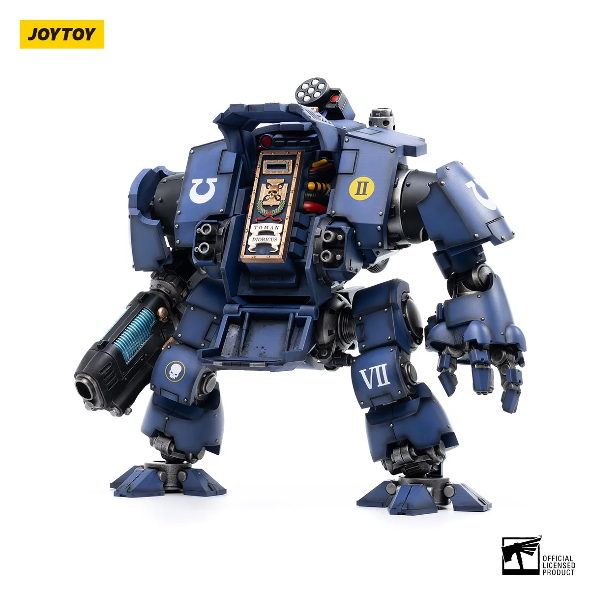 In Magazzino Originale Originale Joytoy 40K Uitramarines Redemptor Dreadnought Brother Dreadnought Tyleas 1/18 Pvc Action Model Toys