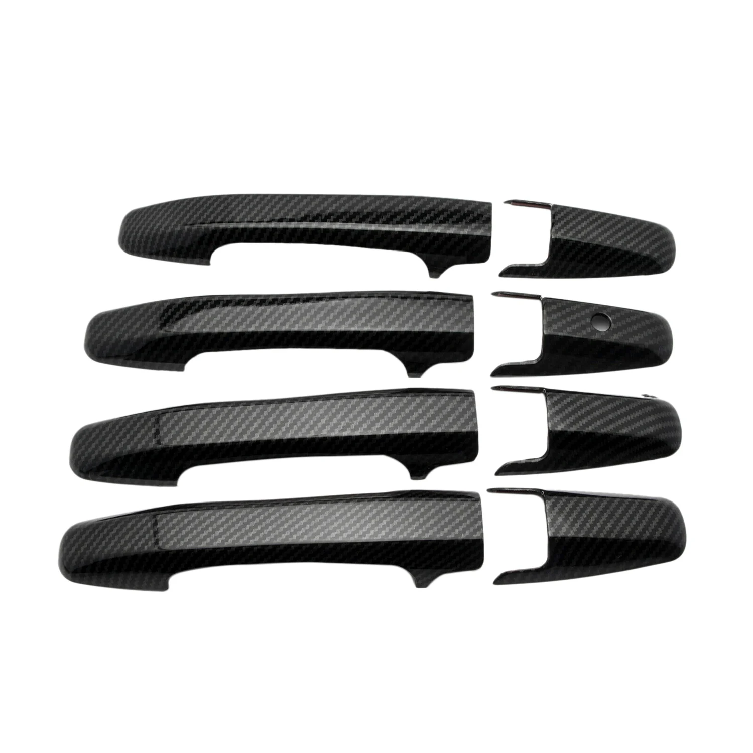 

4Pcs Car Side Door Handle Frame Cover Trim for Honda Civic 2006-2011 Car Styling Carbon