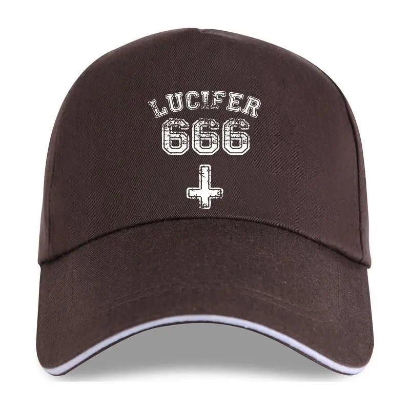 New 2021 Men'S Lucifer 666 Block Baseball cap |