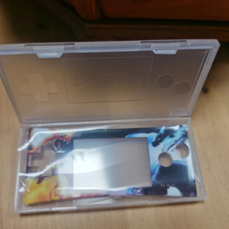 

1:1 High Quality Faceplate Cover Plate Plastic Mirror Protective Screen OEM For GBM Game Console
